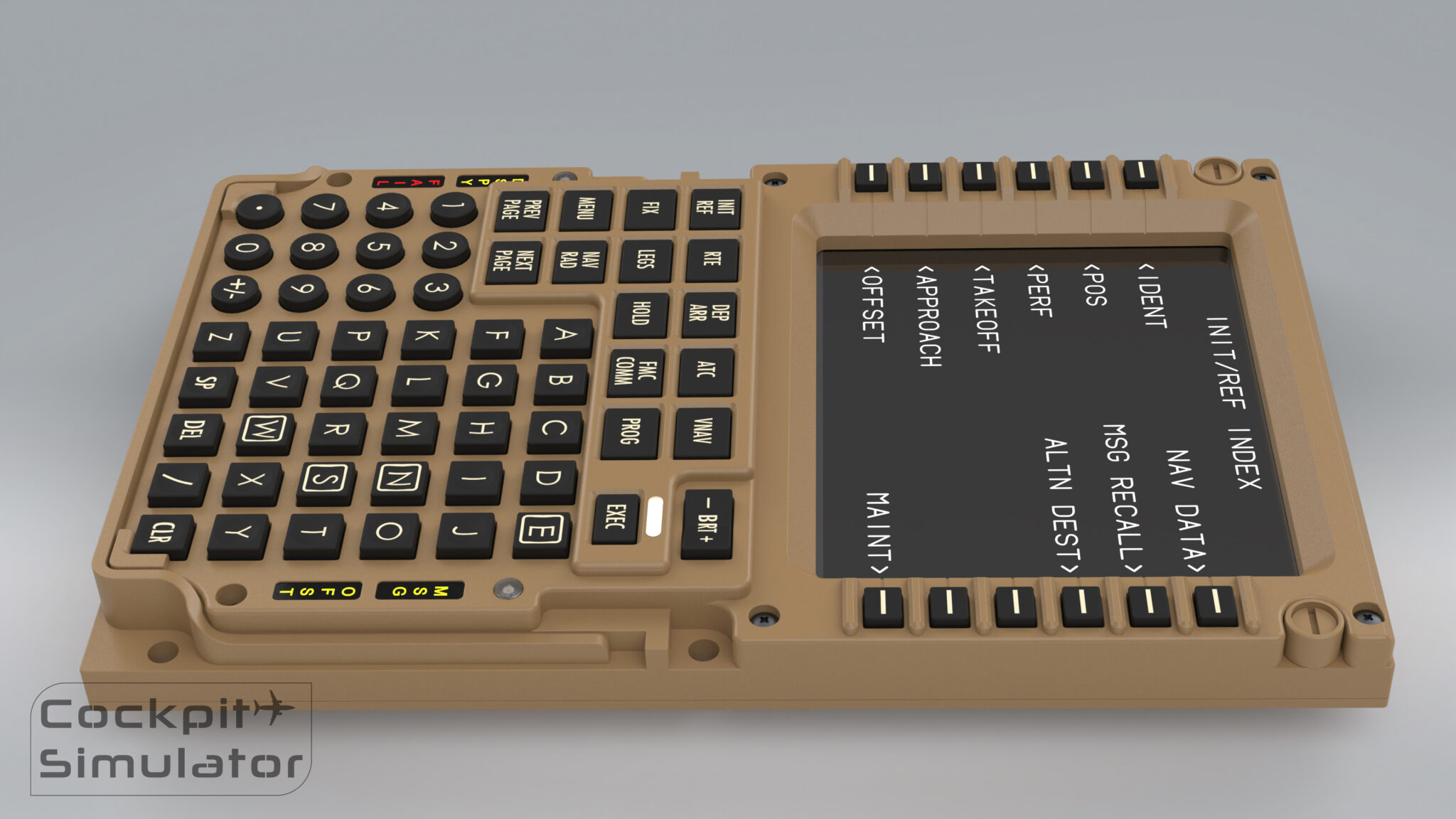 Cs X Cdu Cockpit Simulator